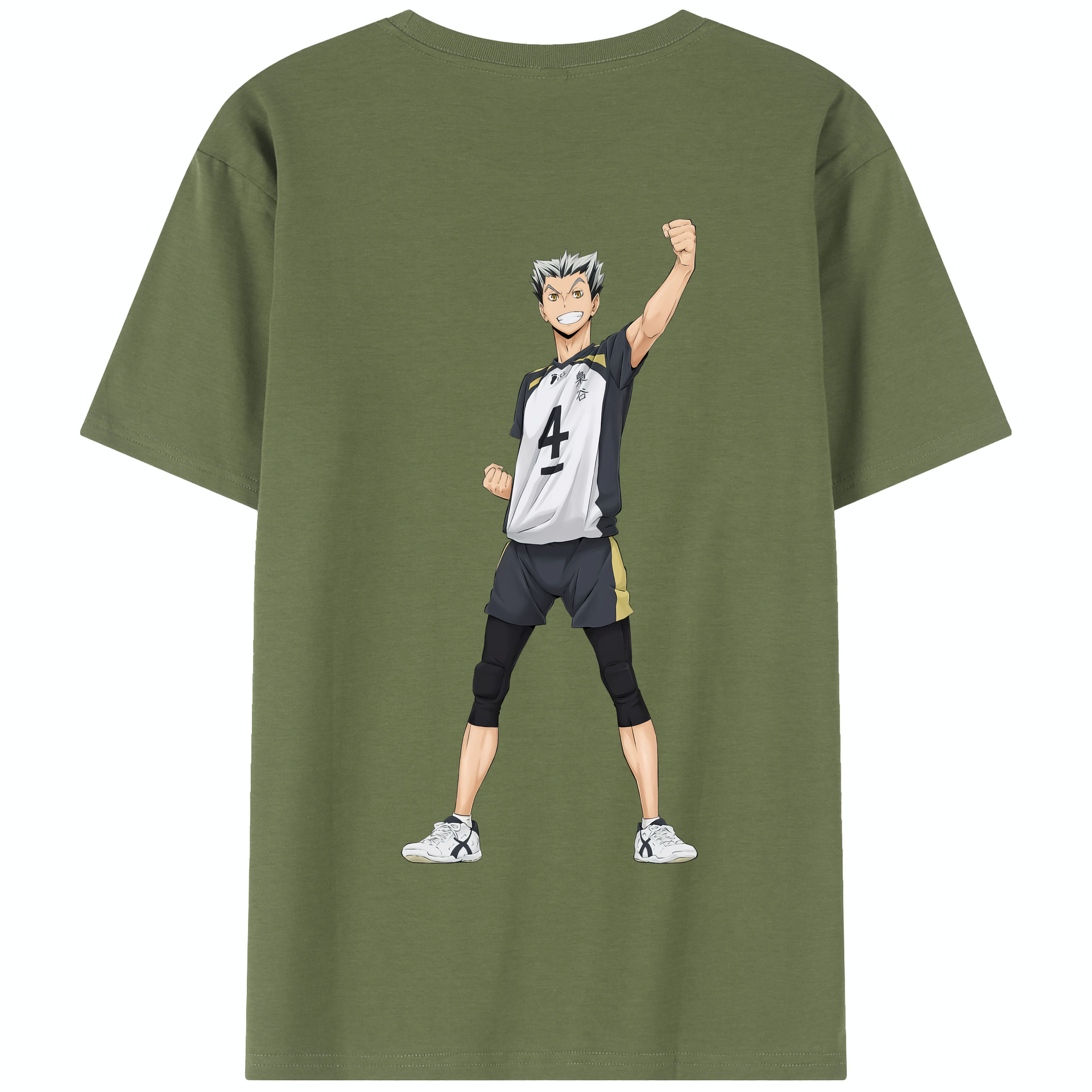 （画像用） ハイキュー!! Haikyu!! 綿100％半袖Tシャツ（背面プリント）